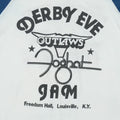 1978 Foghat Outlaws Derby Eve Jam Louisville Jersey Shirt