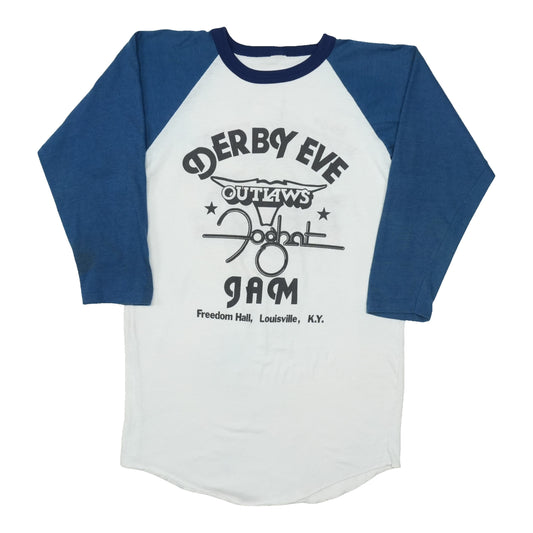 1978 Foghat Outlaws Derby Eve Jam Louisville Jersey Shirt