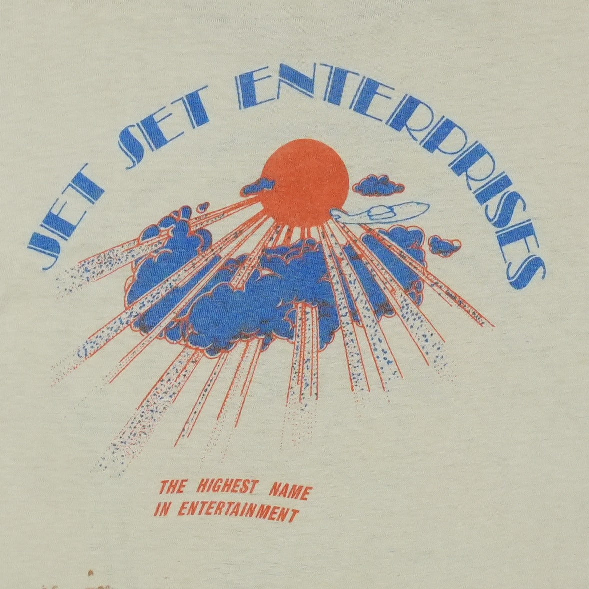 1978 Foghat Point Blank Jacksonville Jet Set Enterprises Concert Shirt