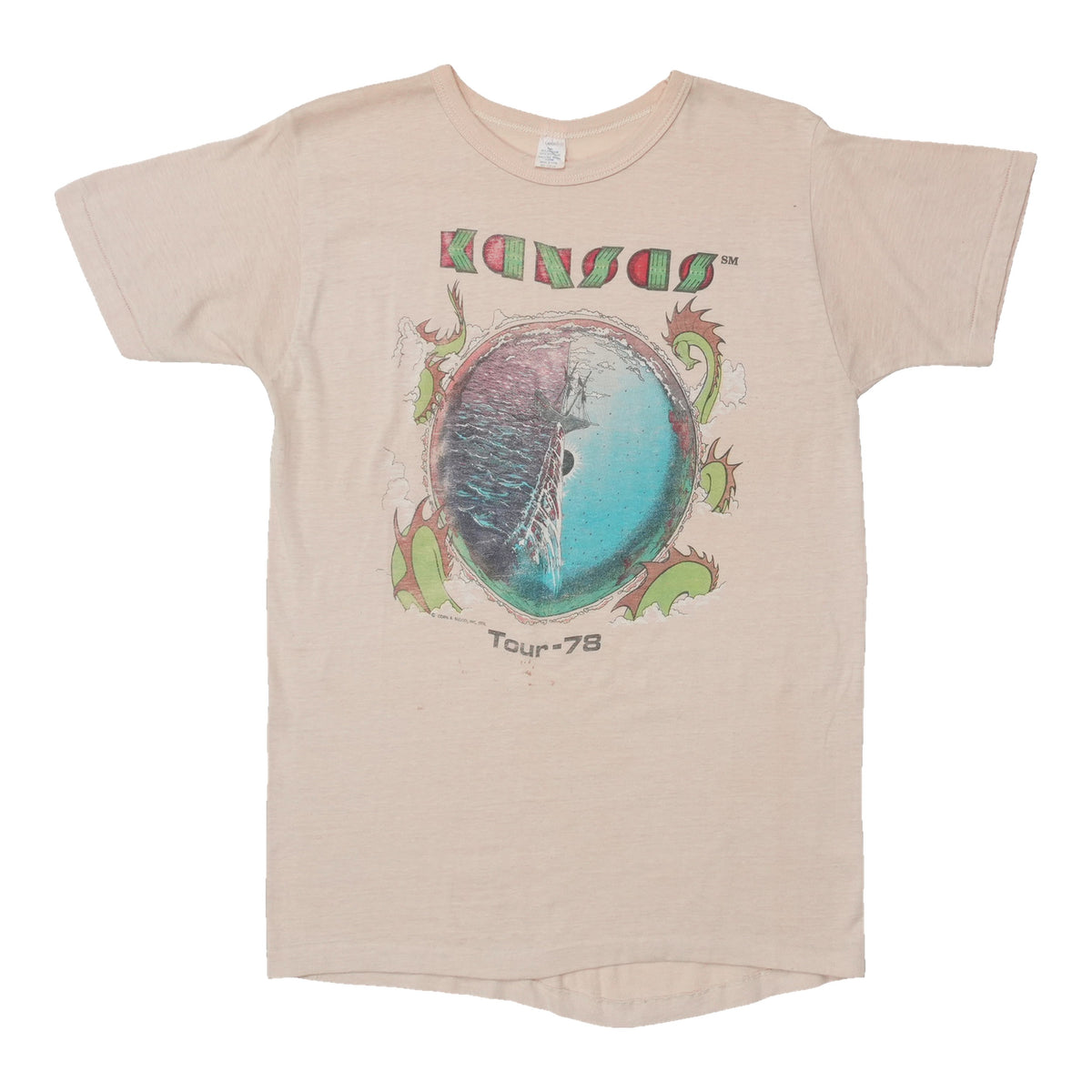 1978 Kansas Point Of Know Return Tour Shirt