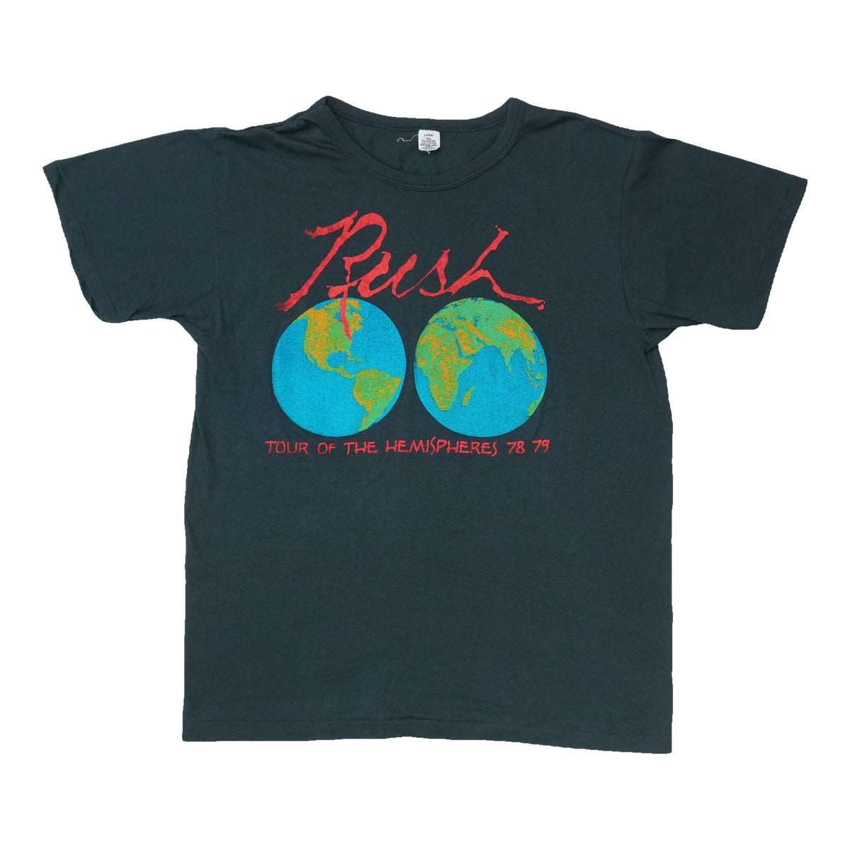 1978 Rush Tour Of The Hemispheres Shirt