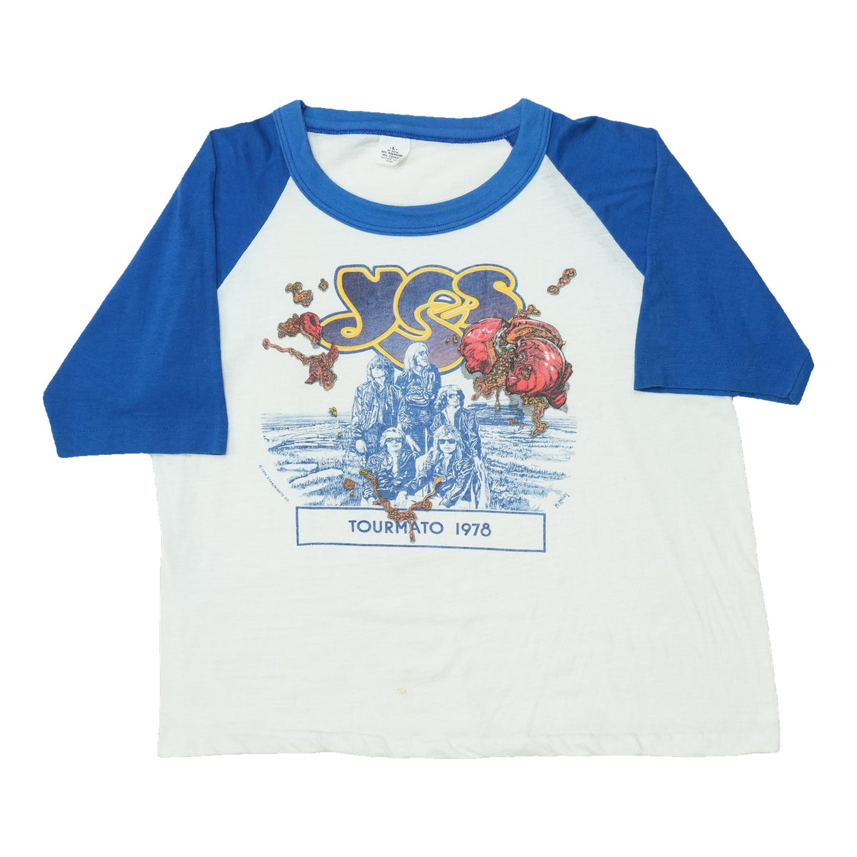 1978 Yes Tormato Tour Jersey Shirt