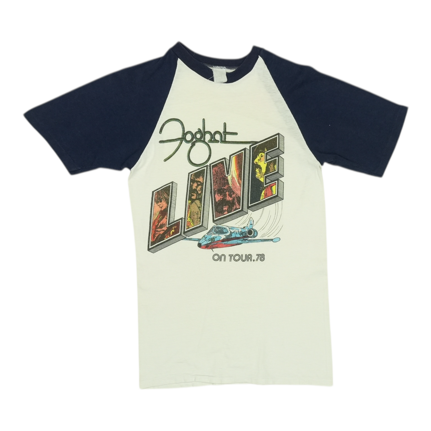1978 Foghat Live On Tour Jersey Shirt