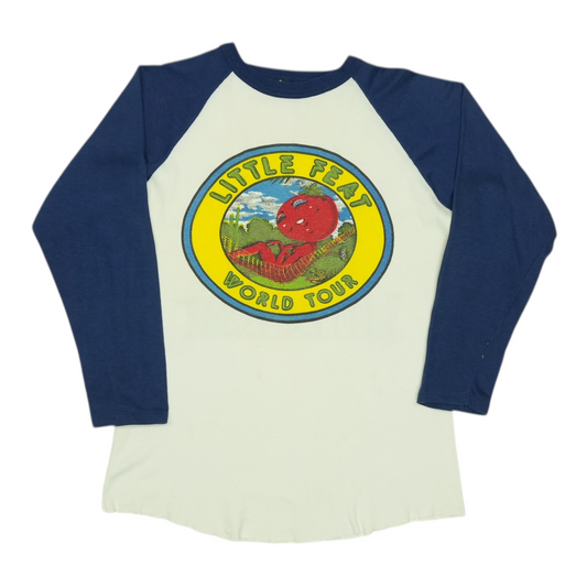 Little Feat ツアー78 シャツ 1978 Vintage Little Feat World Tour Jeresey Shirt | WyCo