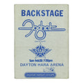 1978 Foghat Starz Dayton Hara Arena Backstage Pass front