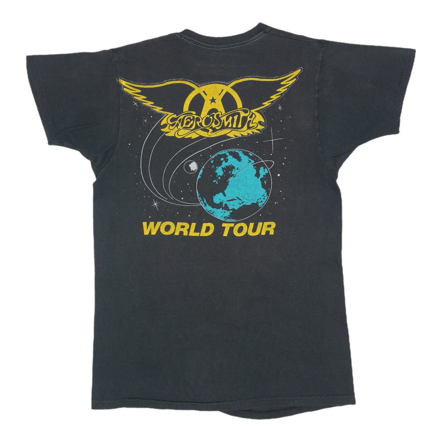 1979 Aerosmith Night In The Ruts Tour Shirt Back