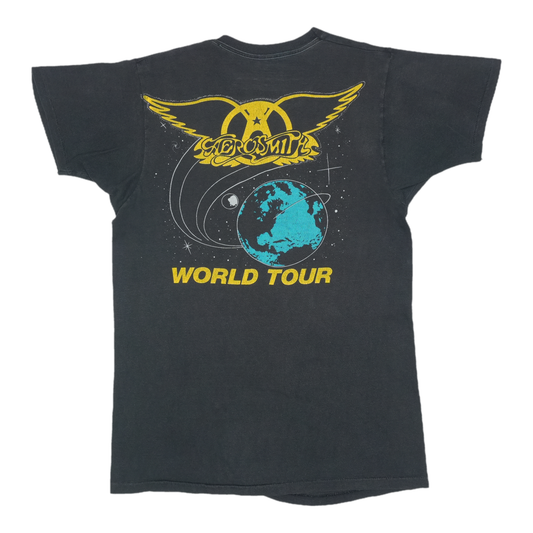 1979 Aerosmith Night In The Ruts Tour Shirt Back