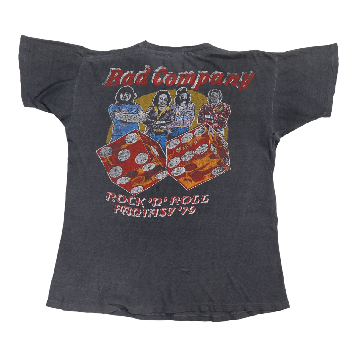 1979 Bad Company Rock N Roll Fantasy Shirt | Authentic Vintage Tee