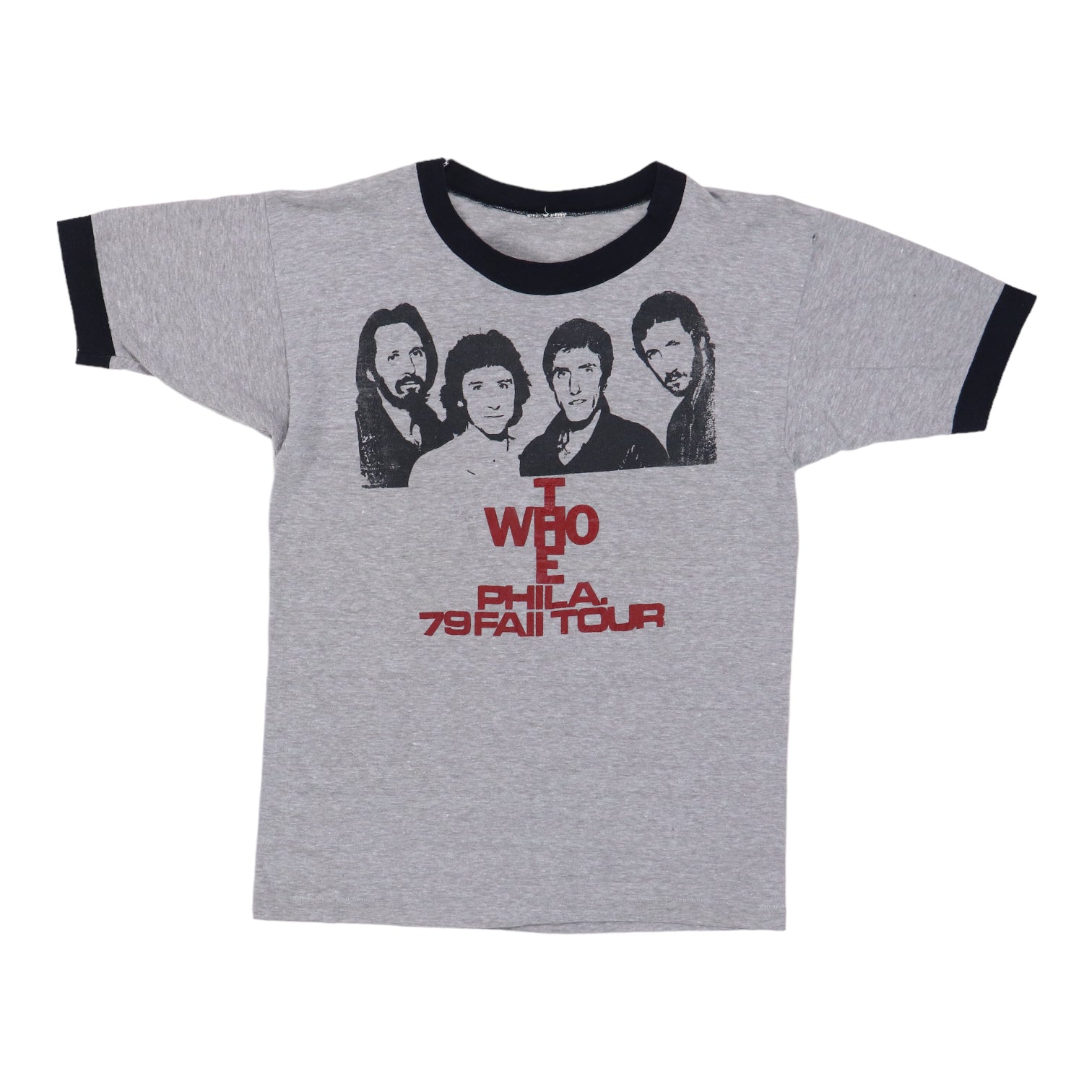 1979 The Who Fall Tour Shirt | Authentic Vintage Tee – WyCo Vintage