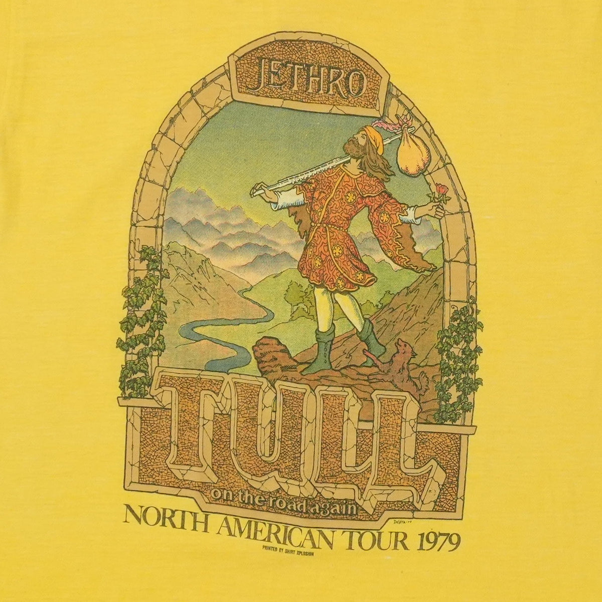 1979 Jethro Tull North American Tour Shirt