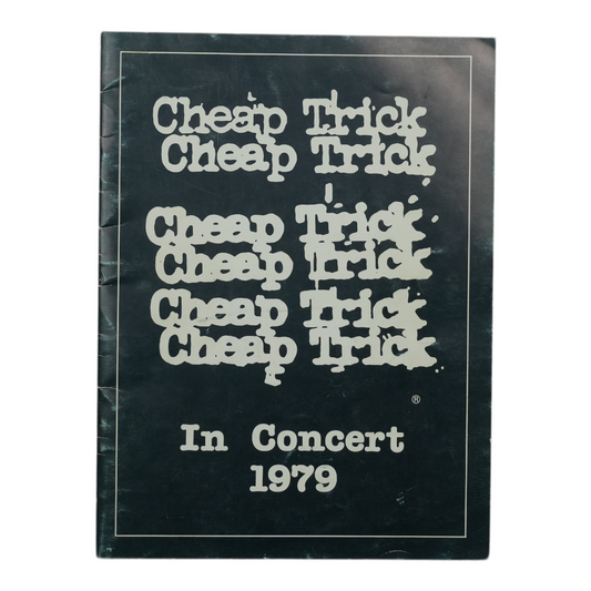 1979 Cheap Trick Dream Police Tour Program