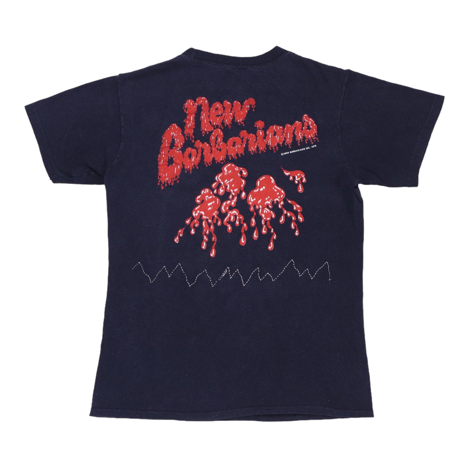NEW BARBARIANS BARB WIRED TOUR Tシャツ Vintage The New Barbarians Tee T0134 - Recycled.Clothing