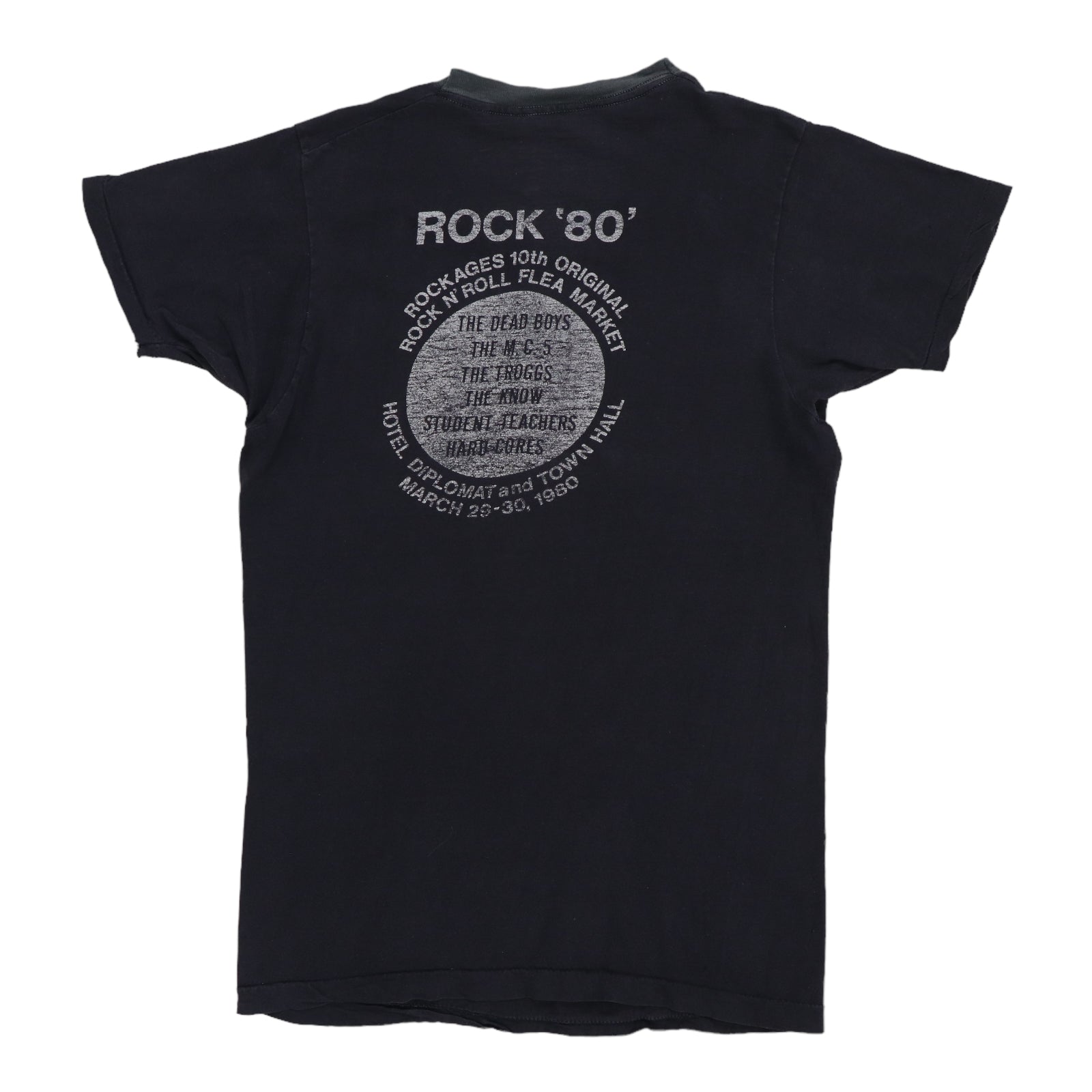 1980 Dead Boys Rockages Concert Shirt | Authentic Vintage Tee