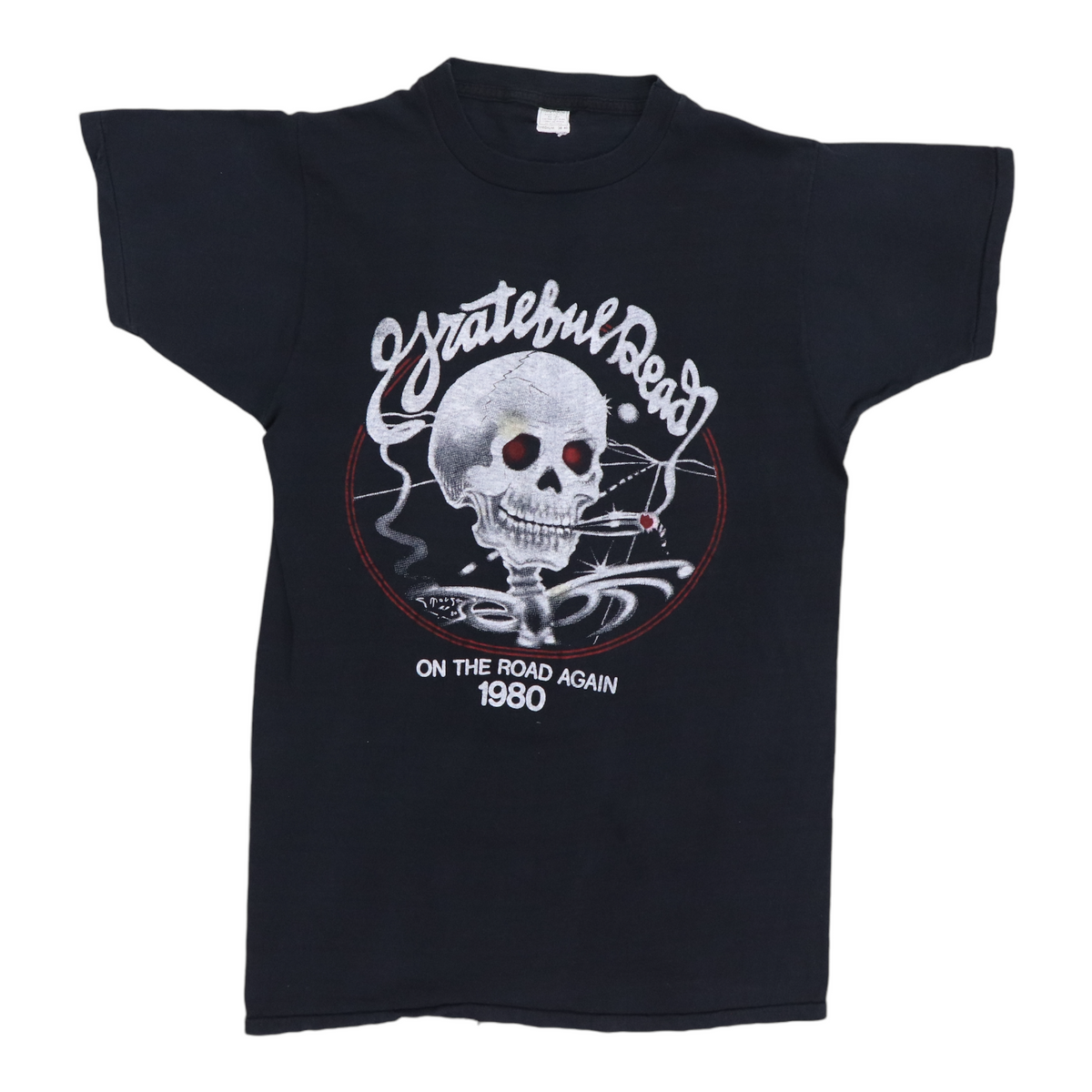 1980 Grateful Dead On The Road Again Tour Shirt | Authentic
