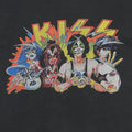 1980 KISS Unmasked Tour Shirt Detail 1