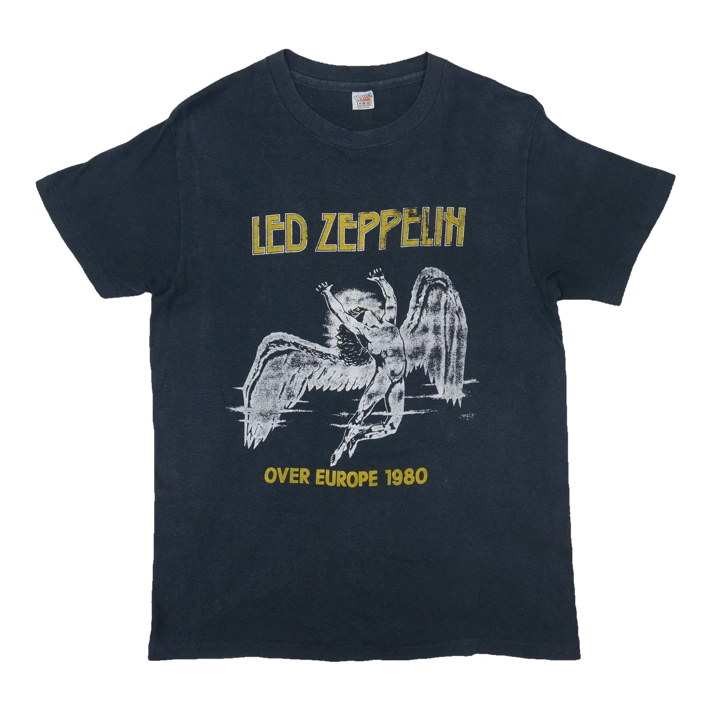 1980 Led Zeppelin Over Europe Tour Shirt