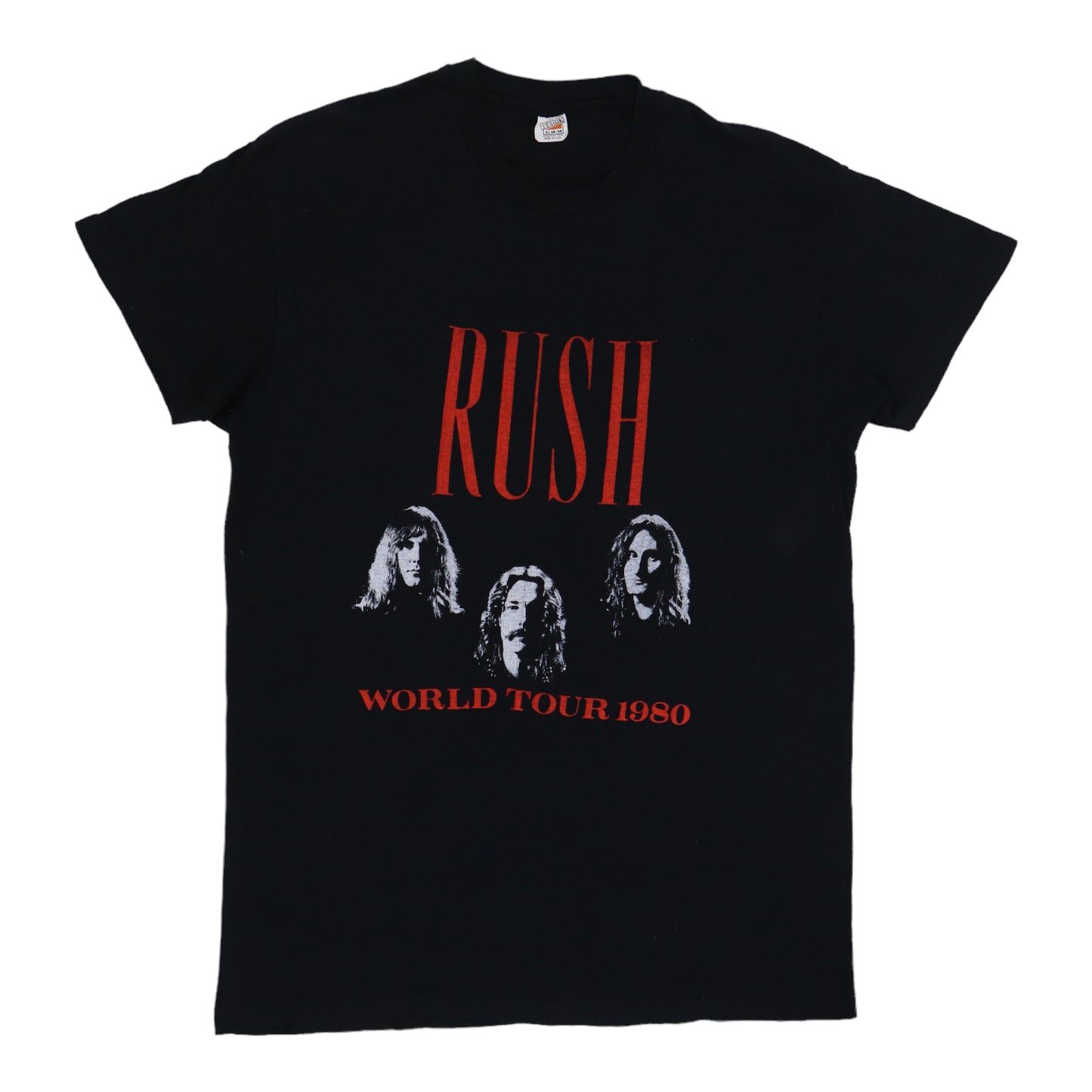 1980 Rush Permanent Waves Tour Shirt