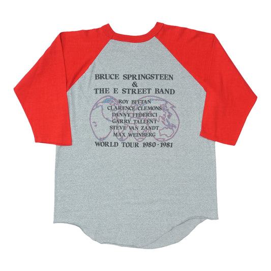 1980 Bruce Springsteen And The E Street Band World Tour Jersey