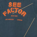 1980 Foghat World Tour See Factor Lighting Crew Shirt