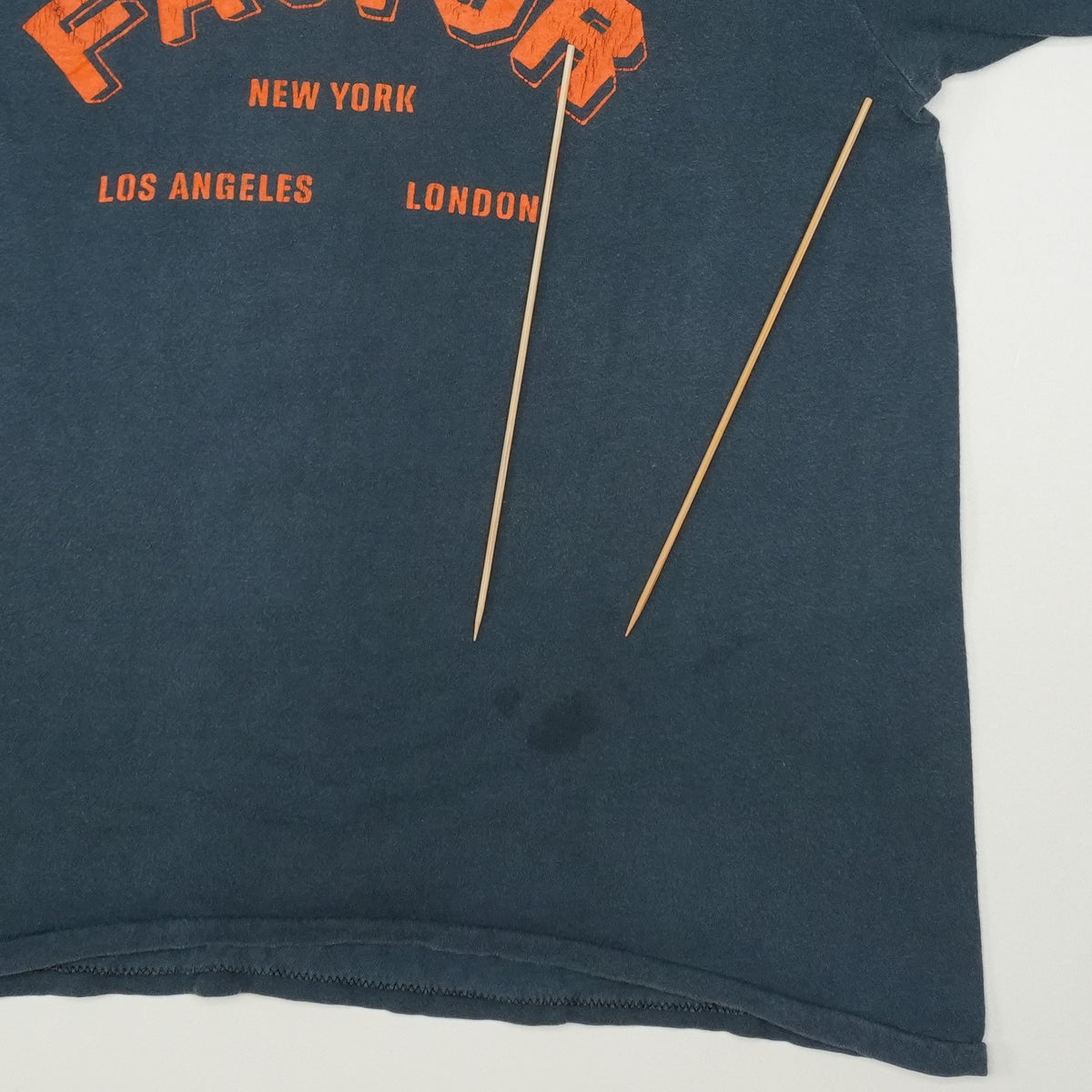 1980 Foghat World Tour See Factor Lighting Crew Shirt
