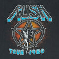 1980 Rush Permanent Waves Tour Shirt