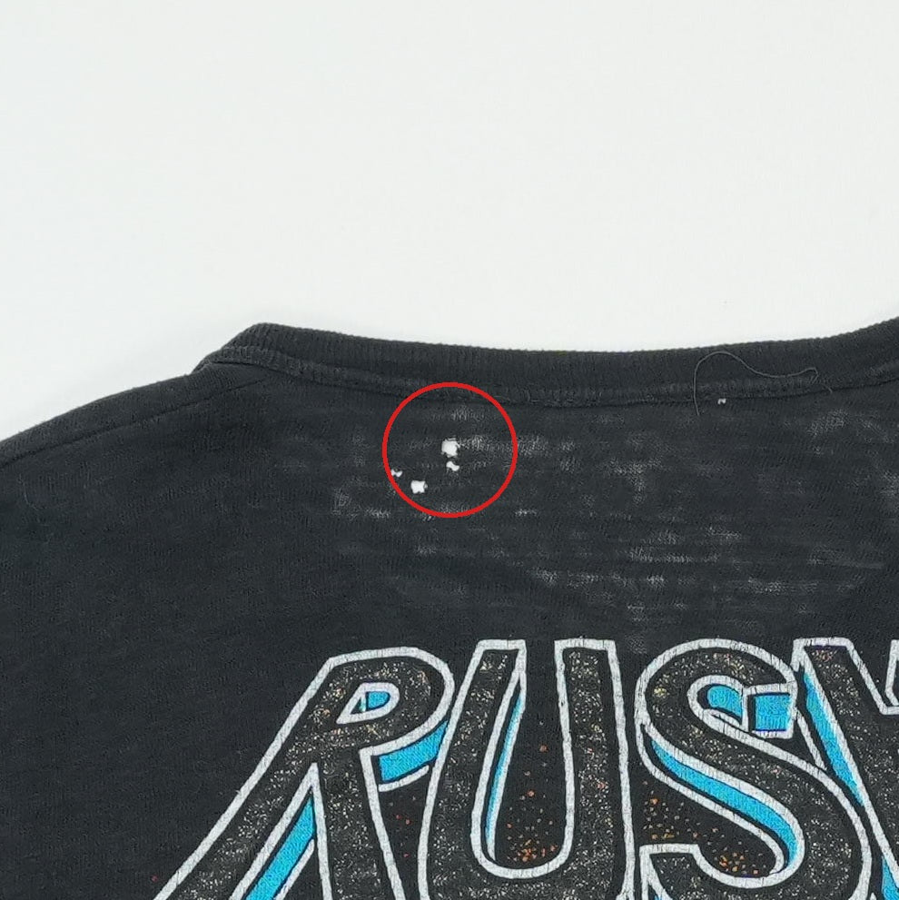 1980 Rush Permanent Waves Tour Shirt