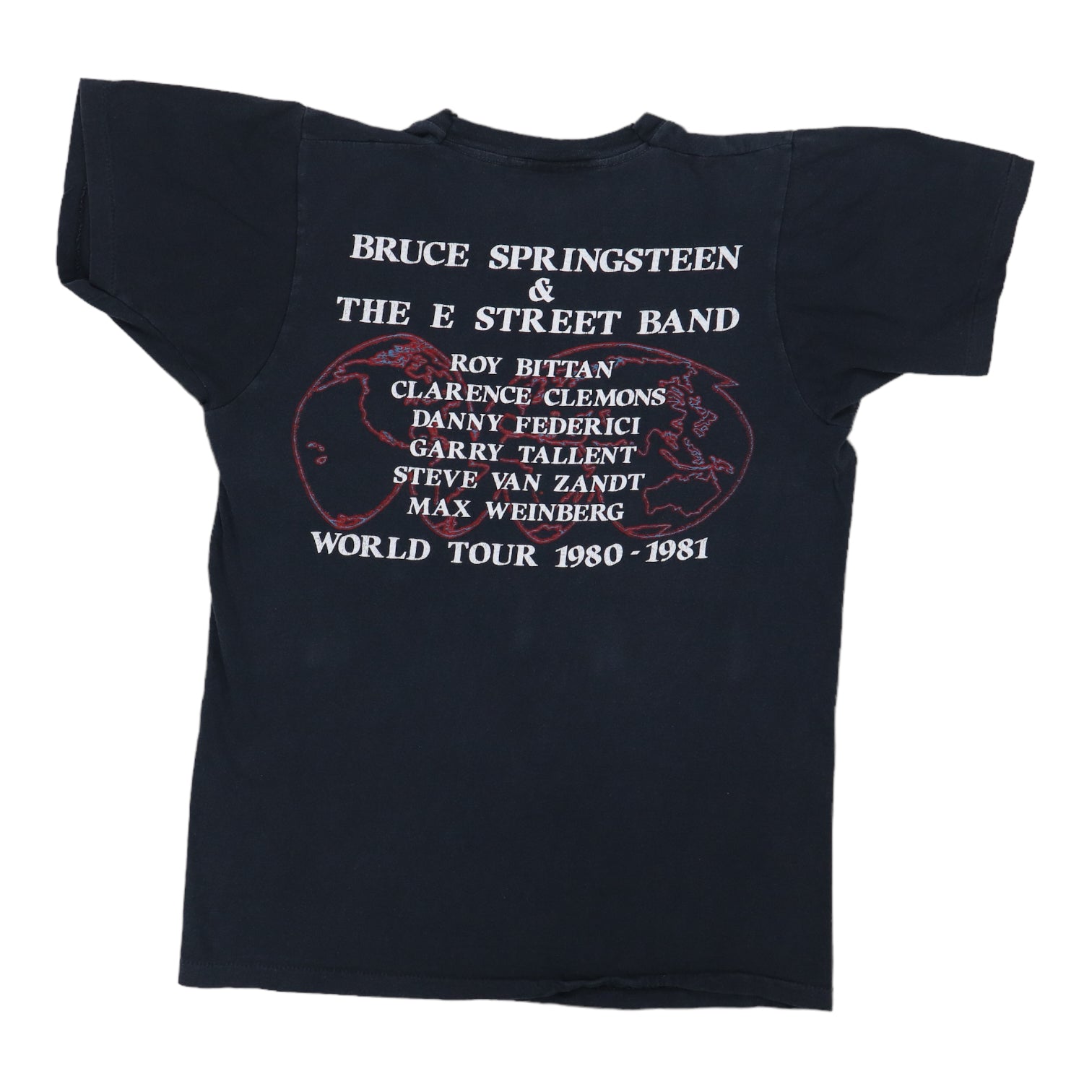 1980 Bruce Springsteen World Tour Shirt | Authentic Vintage Tee