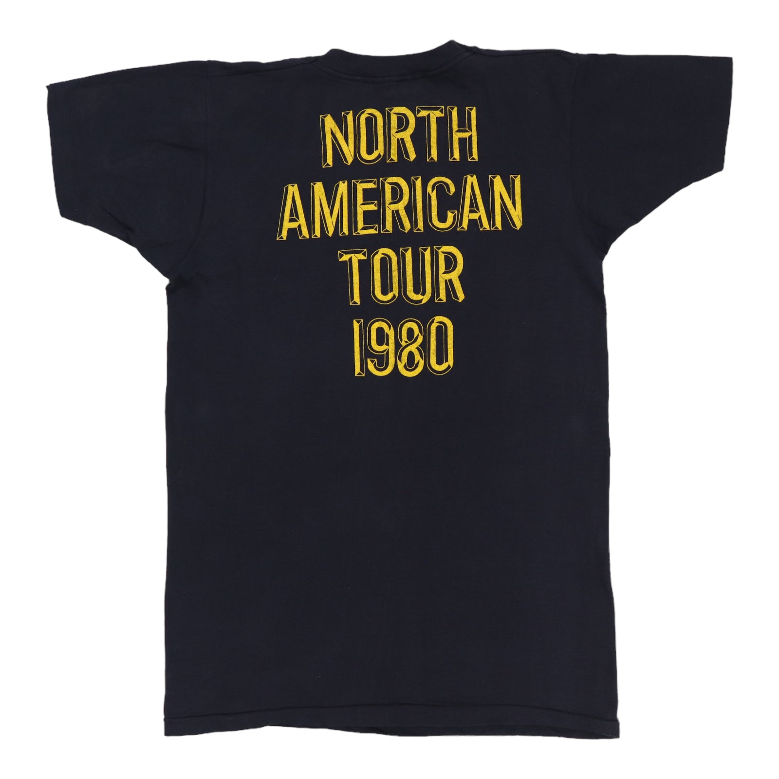 1980 Commodores North American Tour Shirt | Authentic Vintage Tee