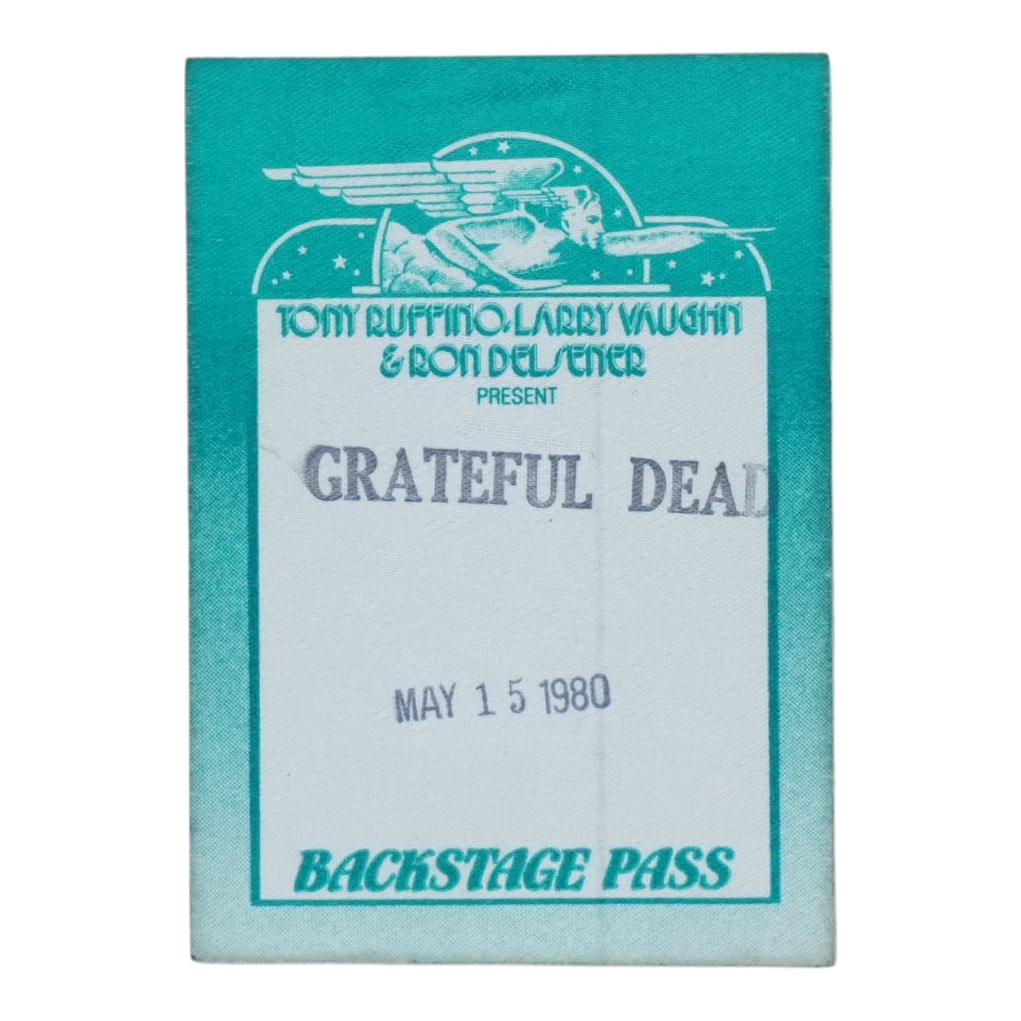 1980 Grateful Dead Backstage Pass