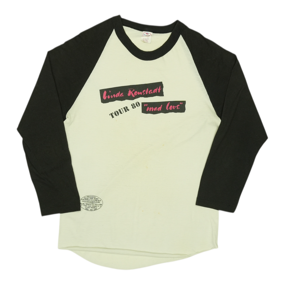 1980 Linda Rondstandt Mad Love Tour Jersey Shirt