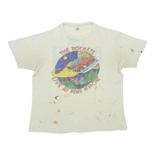 1980 The Rockets Pine Knob Concert Shirt