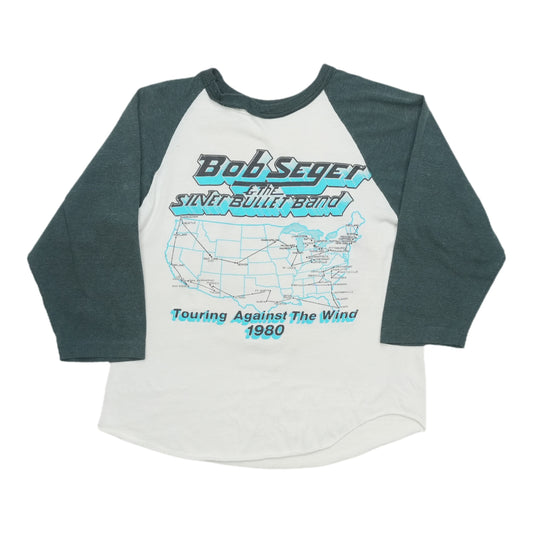1980 Bob Seger & The Silver Bullet Band Jersey Tour Shirt Back