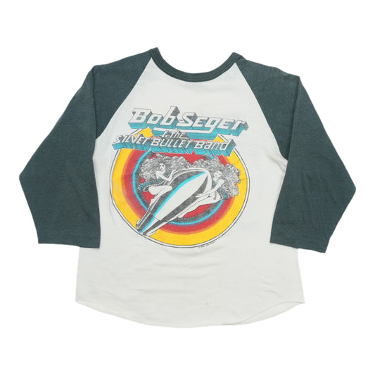 1980 Bob Seger & The Silver Bullet Band Jersey Tour Shirt Front