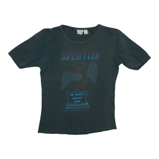 1980 Led Zeppelin European Tour Shirt Front