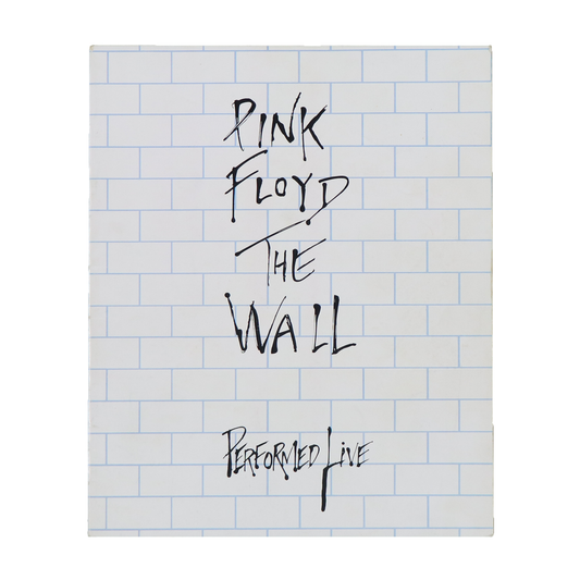 1980 Pink Floyd The Wall Tour Program