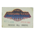 1980 The Marshall Tucker Band Access All Areas Backstage Pass front