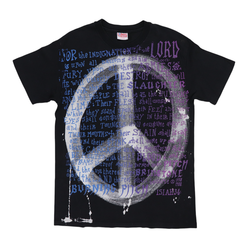 1980s Aleister Crowley Peace Mosquitohead Shirt