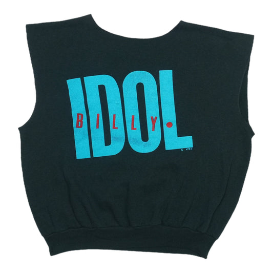 1980s Billy Idol Sleeveless Shirt Back