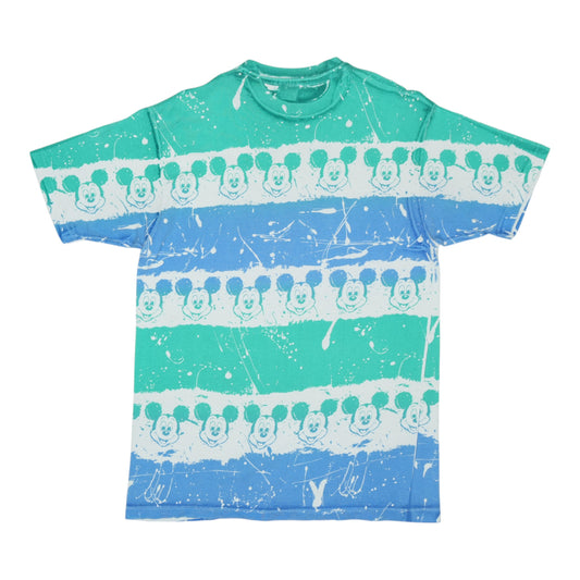 1980s Disney Mickey Mouse All Over Print Shirt