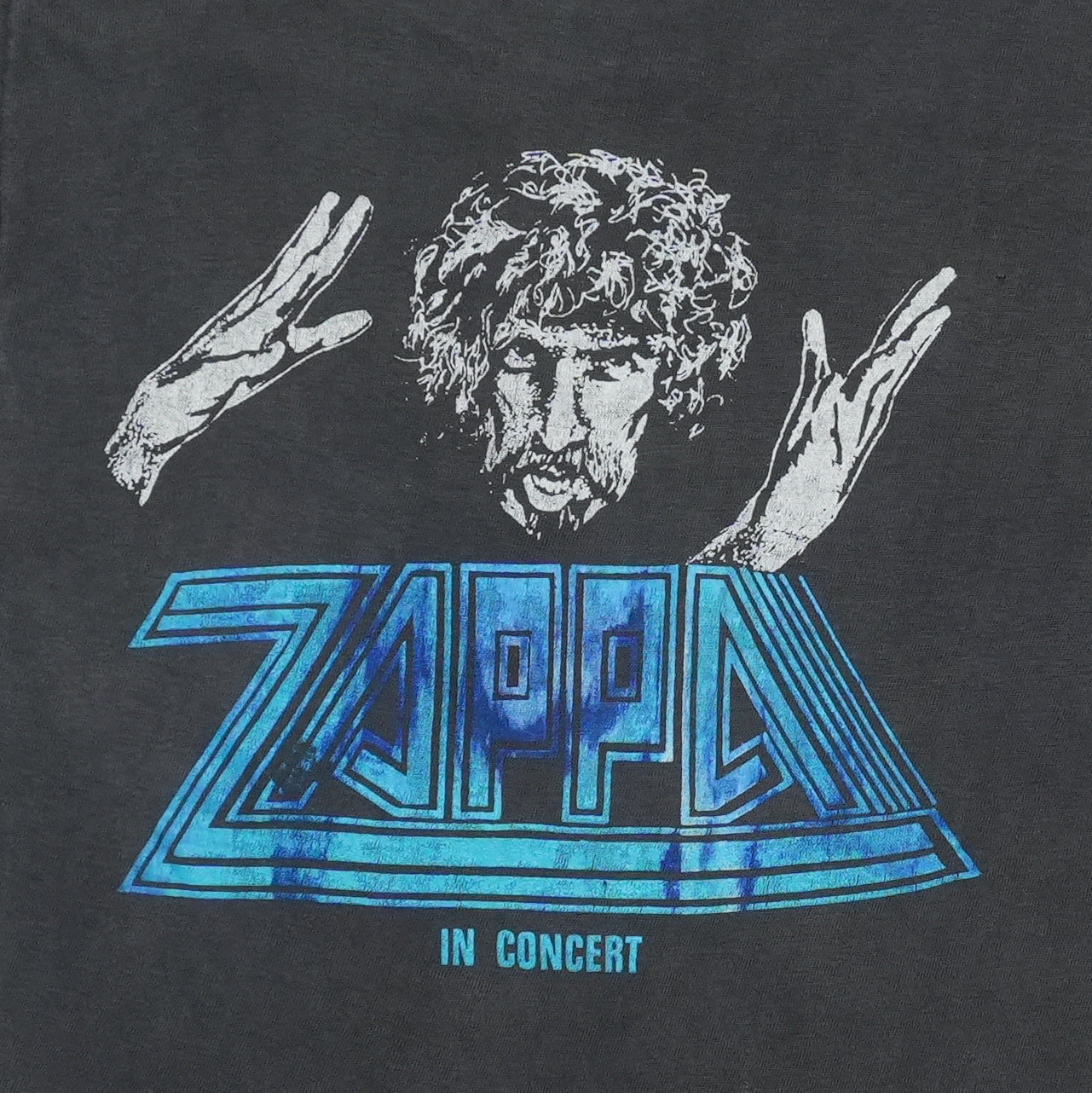 1980s Frank Zappa In Concert Shirt Detail 4