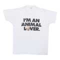 1980s George Steele I'm An Animal Lover WWF Shirt