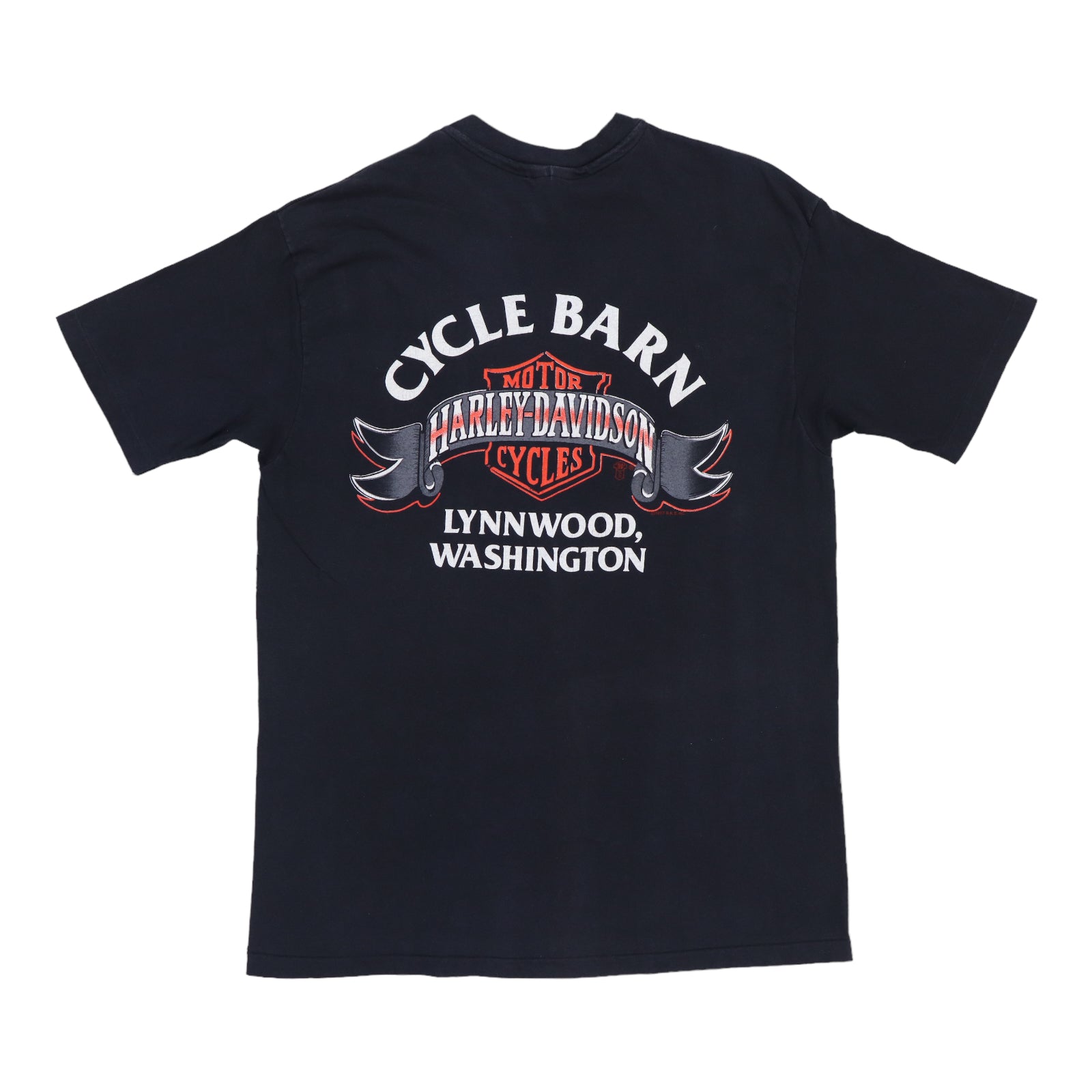 1980s Harley Davidson Tearing Up The Competition Shirt | Authentic