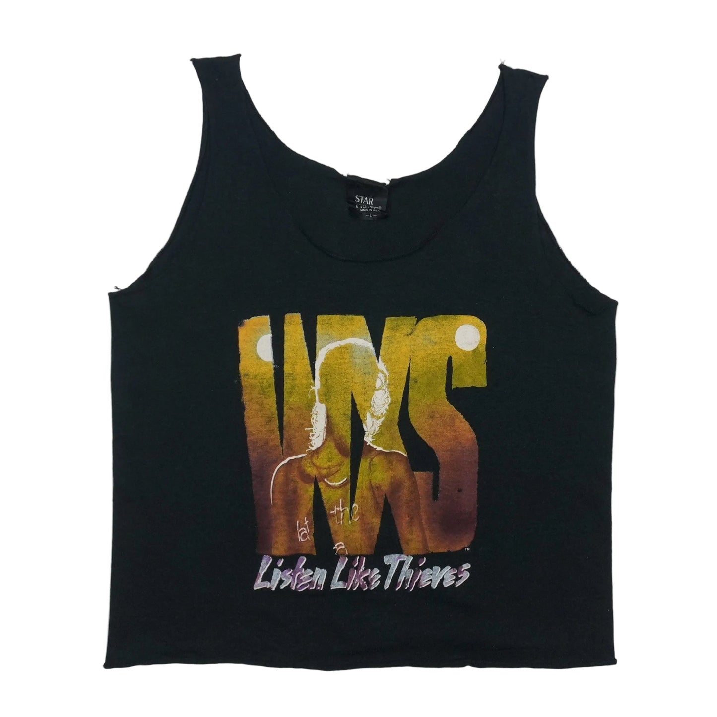 1980s INXS Listen Like Thieves Tank Top