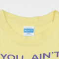 1980s If You Aint A Lakers Fan Shirt