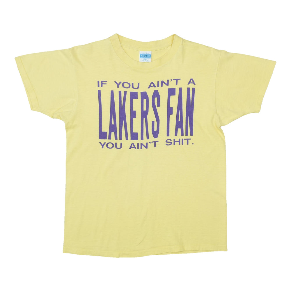 1980s If You Aint A Lakers Fan Shirt