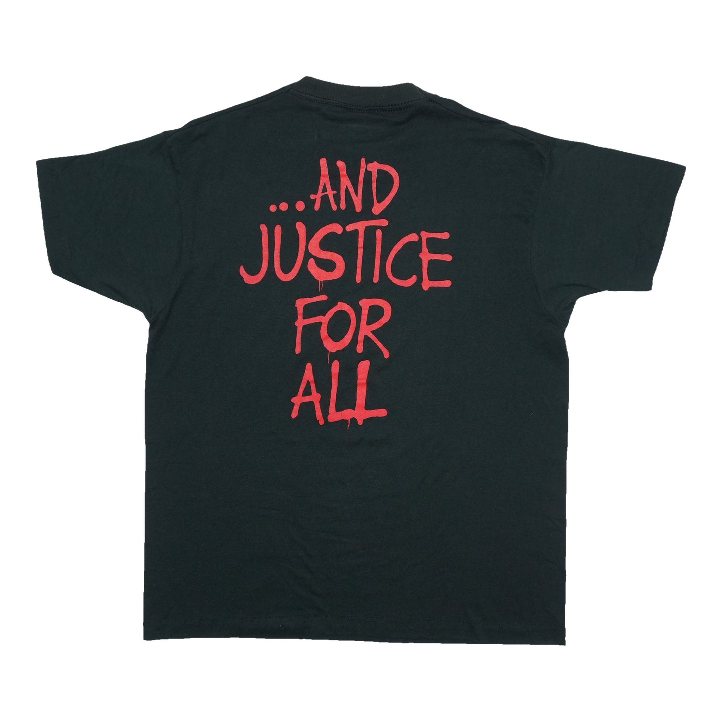 1980s Metallica And Justice For All Shirt