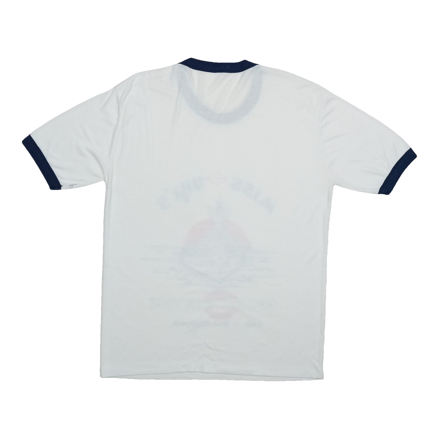 1980s Missouris Escort Service Battleship Ringer Tee
