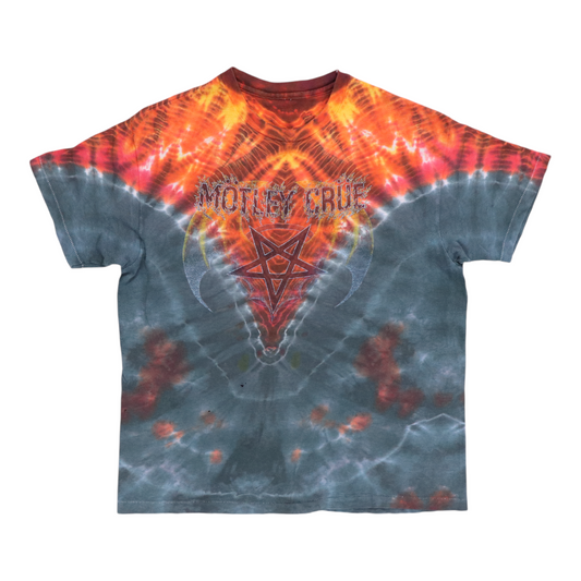 1980s Motley Crue Symmetria Tie Dye Shirt