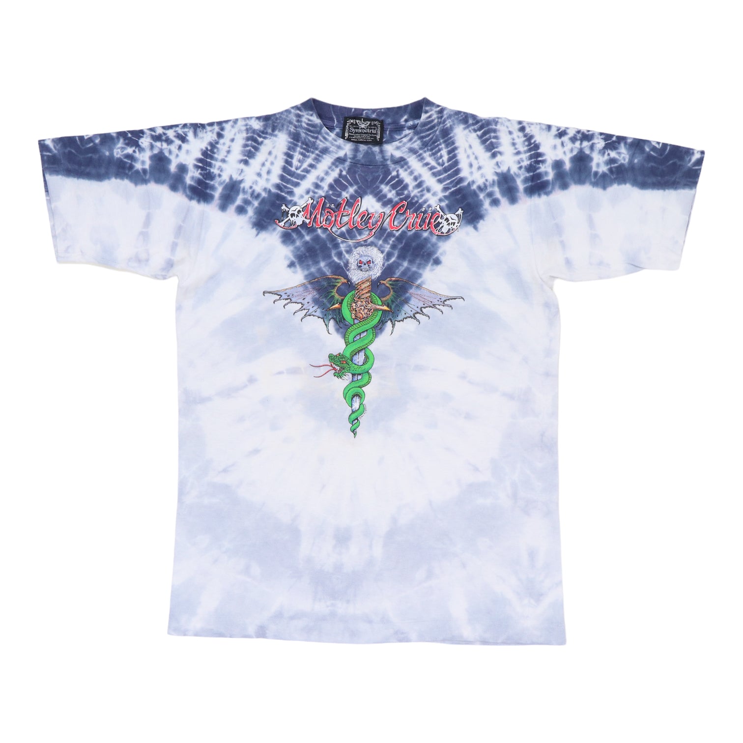 motley crue tie dye shirt
