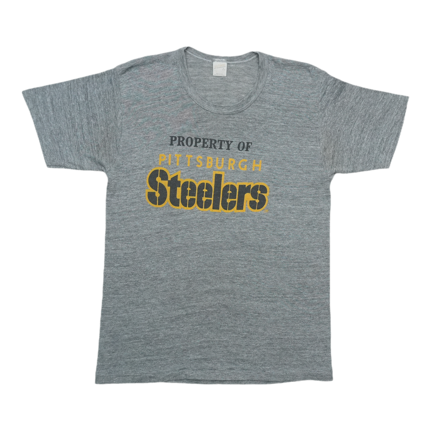 1980s Property of Pittsburgh Steelers Shirt Front